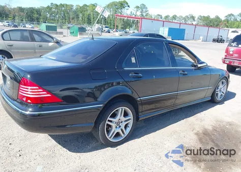 2006 Mercedes-Benz S 430 z USA, uszkodzony, nr VIN WDBNG70J26A479798